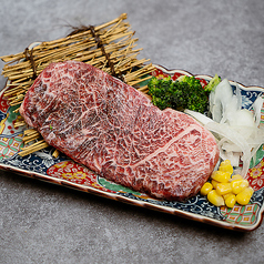 牛ステーキの旨塩焼き