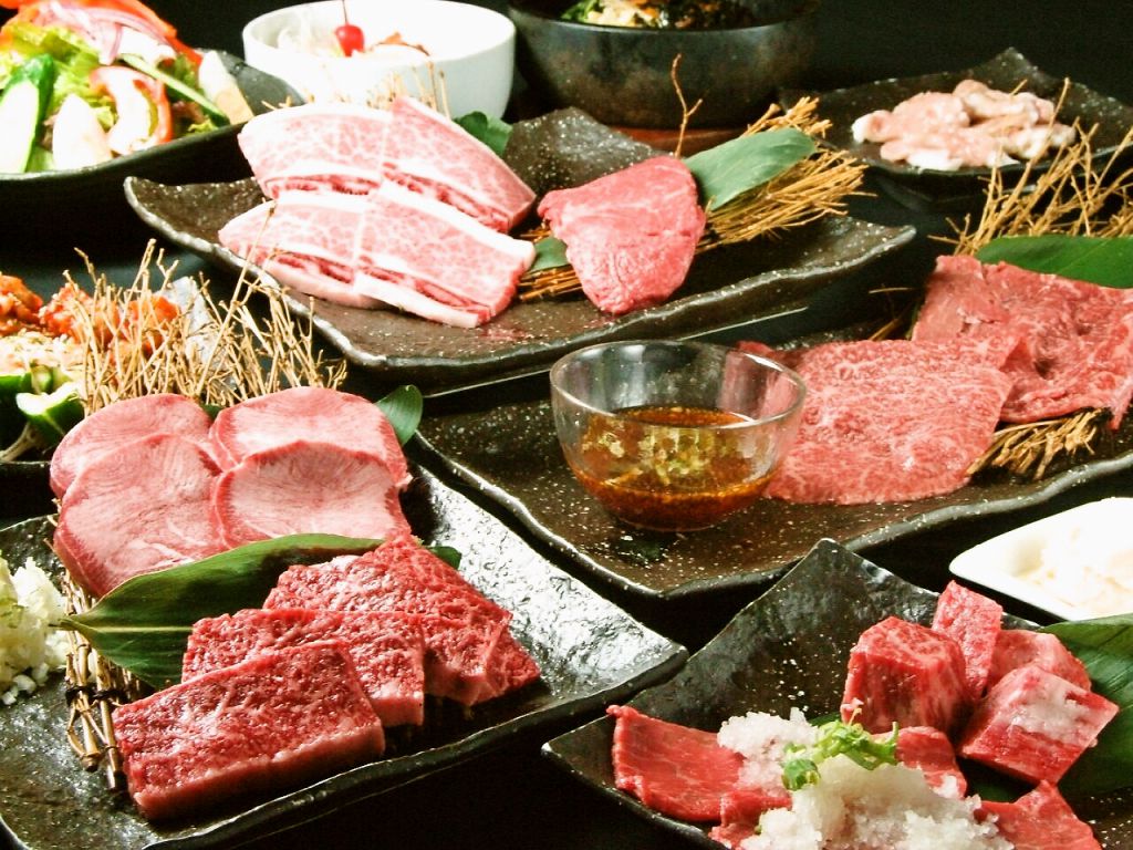 7000円創作焼肉コース　特別な日に