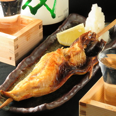 鮮度満点のお魚を原始焼きでも・・