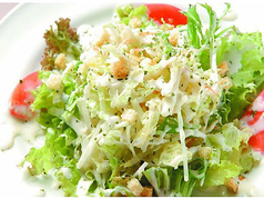 ●新鮮野菜のシーザーサラダ【Caesar salad of fresh vegetables】