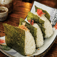 おにぎり（鮭・梅・おかか）