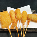 料理メニュー写真&nbsp;串かつ盛合せ（5串）