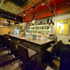 デートにオススメ！雰囲気抜群カウンター席！