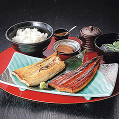 紅白うなぎ御膳