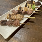 お酒との相性抜群の焼き鳥の盛り合わせ！！