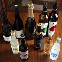 安心のノンアルコールとご当地サワー