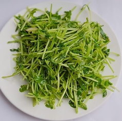 豆苗炒め