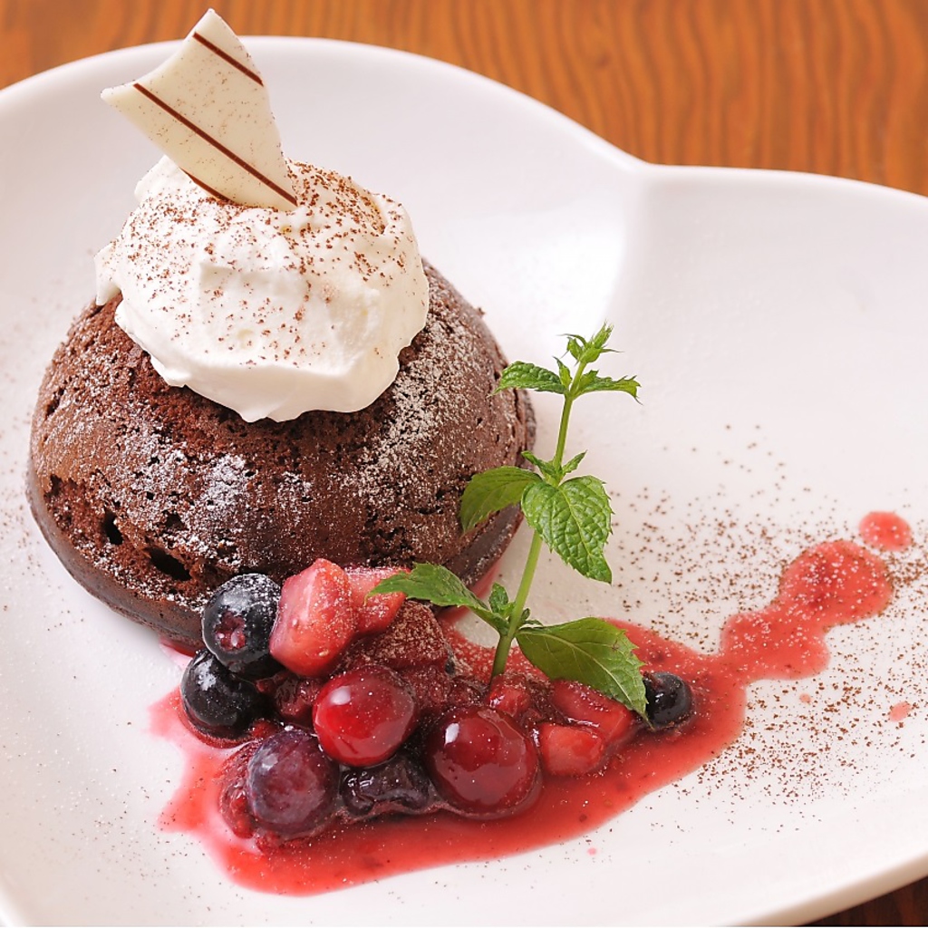 デザートプレートでお祝いも♪サプライズ演出可能！