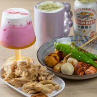 新鮮なフルーツを使った特製ドリンク♪