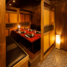 全席扉付き完全個室　牛タン　ステーキ　肉寿司　飲み放題　-たんやおくむら-　新宿店特集写真1