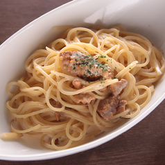 生ウニの濃厚クリームソースやっぱりいくら。