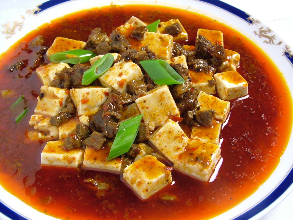 本格四川麻婆豆腐1050円