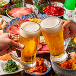 肉の日は とってもオトクな飲み放題半額デー！