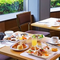 時間帯ごとのブッフェをご用意