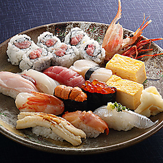 板長おまかせ握り【10貫】～お椀付き～