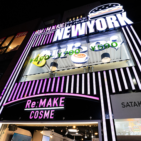 NEW YORK Burger 新大久保駅前店(新大久保/韓国料理)＜ネット予約可