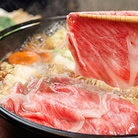 コク深い味わいの「すき焼き」を思う存分楽しめる♪