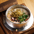 料理メニュー写真&nbsp;タコとしらすの釜飯