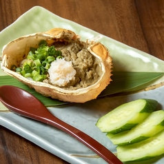 カニ味噌甲羅焼き
