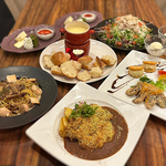 女性に人気のメニューを集めた平日限定の女子会コースも！3時間飲み放題付きでゆったり過ごせる★