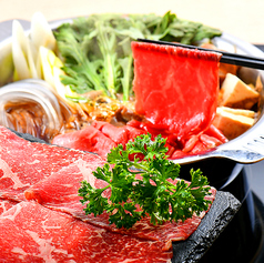 菜のしゃぶのコース写真