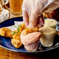 料理メニュー写真&nbsp;3種のディップソース クリスピーチキン