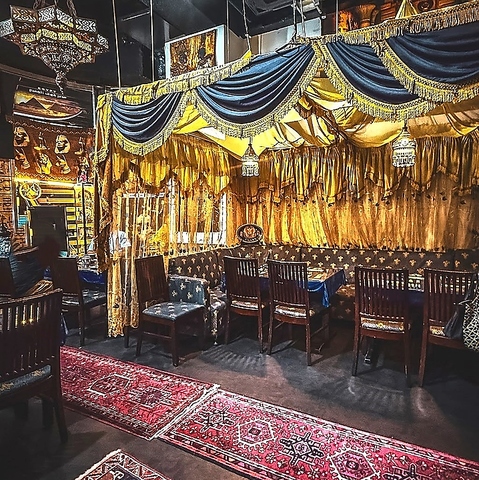 日本で唯一の本格的なエジプト料理。日本にいながらエジプト旅行を満喫！