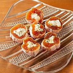 市田柿のクリームチーズ巻き