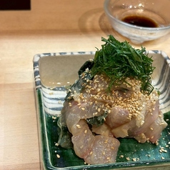 活白身胡麻和え