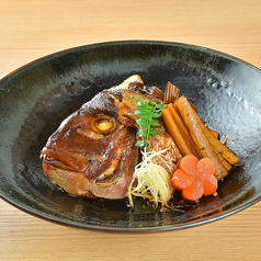 鯛あら煮付け
