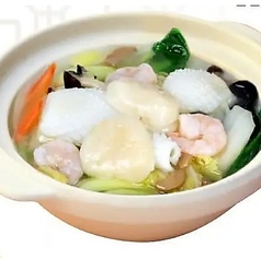 海鮮おこげ