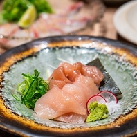 さつま知覧どり鶏刺し合盛り