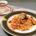 料理メニュー写真&nbsp;生パスタセット　にいがた和牛のミートソース
