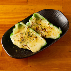 ピーマンのチーズ焼き