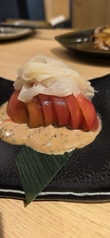 がりトマト 自家製ポン酢添え