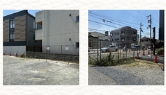街のカフェの外観2