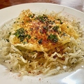 料理メニュー写真&nbsp;シラスのフリット、フライドエッグのせ