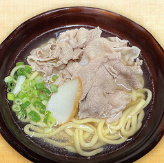 【あぐー肉そば】(Agu Pork Soba / 阿古猪肉麺)