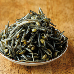 豆もやしの黒炙り塩ごま油