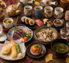 寿司と天ぷらとわたくし 名古屋 藤が丘店のコース写真