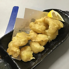 牛ホルモンの天ぷら