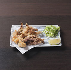 イカゲソ揚げ