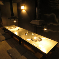 つい立で仕切れば半個室に