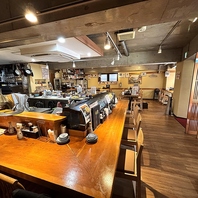 西荻窪では珍しい50人規模の貸切り宴会も可能です◎