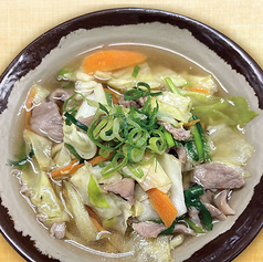 【野菜そば】(Vegetable Soba / 什錦蔬菜麺)