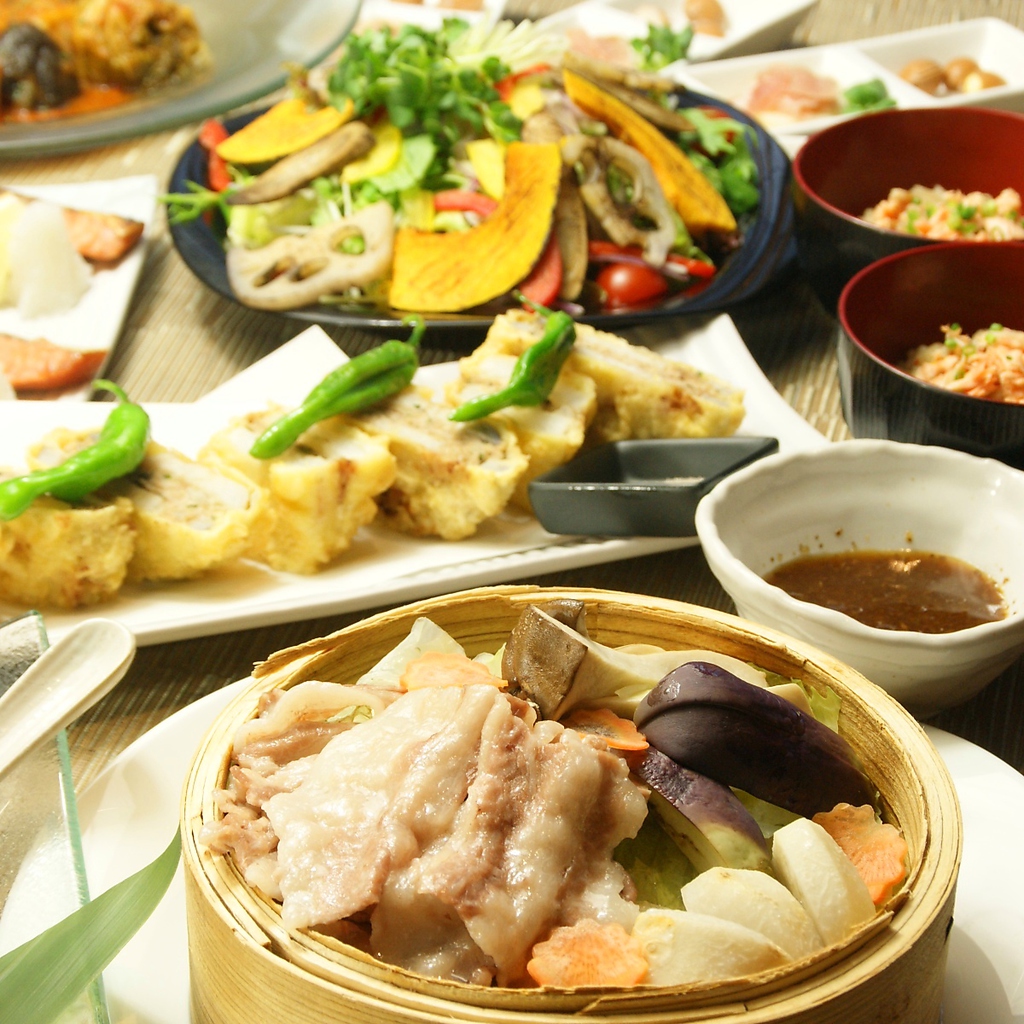 旬の食材を使ったお料理の数々…★宴会がお得です！