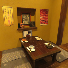 4名様座敷が7席ございます。