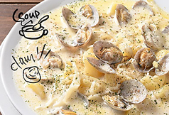 クラムチャウダーパスタ