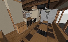 宴会向け最大12名掘りごたつ席