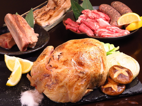 【時間無制限】焼肉食べ飲み放題！　丸どり・牛ステーキ・サムギョプサル含む5000円！